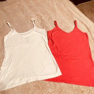 Lot of 2 casual tank tops